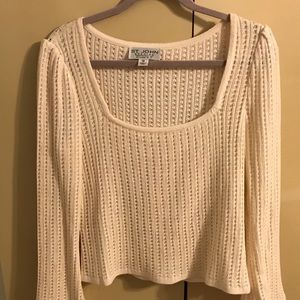 St. John top - no flaws - lots of shiny sequence